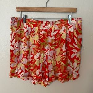 NWT Daily Thread Tropical Shorts. Size Large